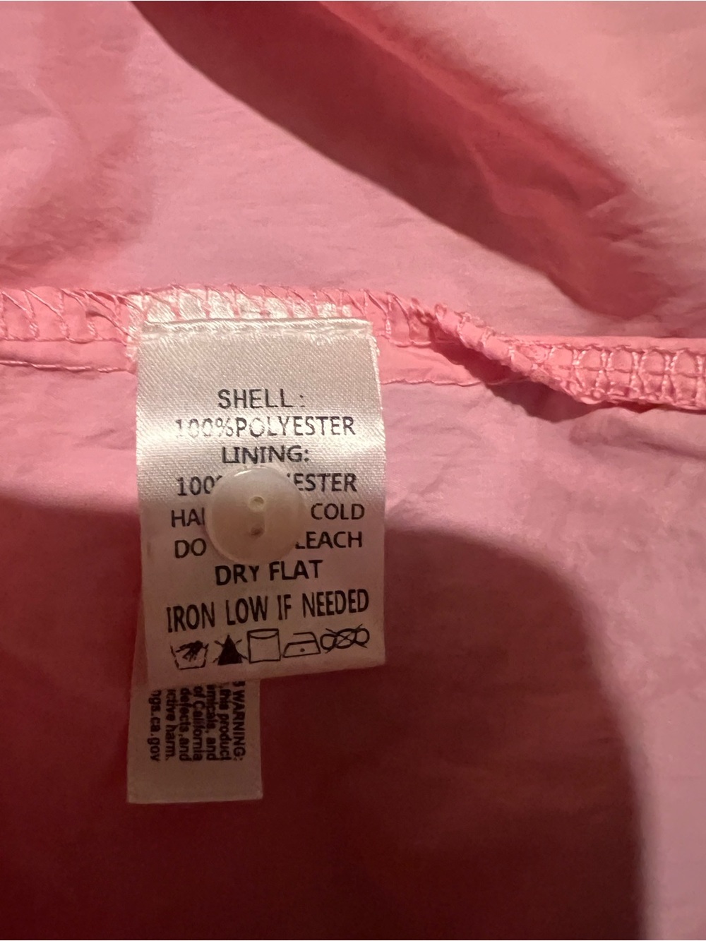 Peach Love California Iridescent Star Sequins Puff Sleeve Babydoll Dress M - Picture 5 of 5